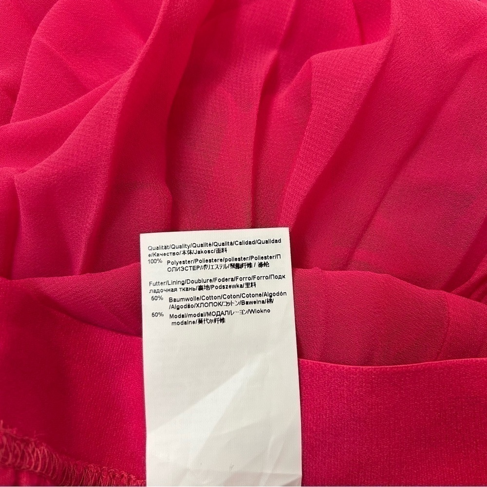 BOSS Eplisa Pleated Skirt in Flamingo Size M - Picture 12 of 13